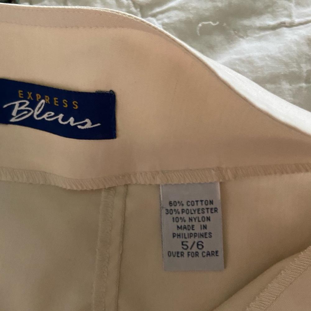 Express Bleus khaki miniskirt size 5/6